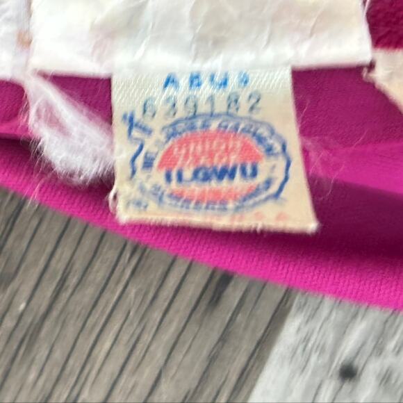 VTG 70s Lily Lynn Pleated Satin Midi Dress Women's 16 Swing Disco Barbie - Picture 7 of 8